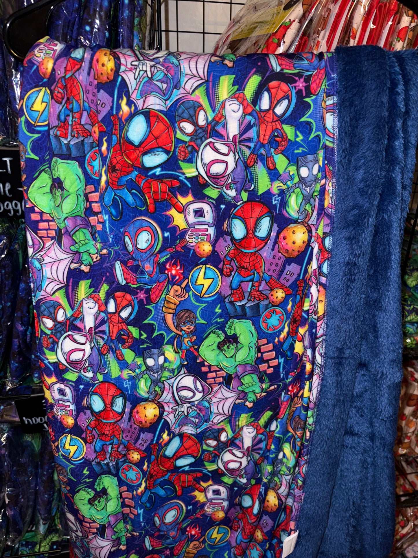 Spidey & Friends Bamboo Plush Blanket