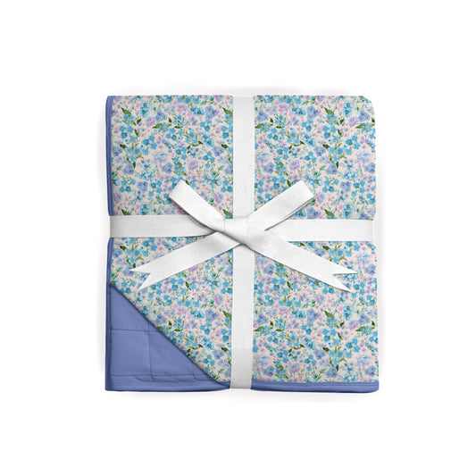 LULLABY BLOOMS Quilted Blanket