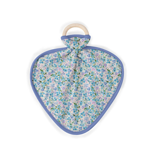 LULLABY BLOOMS Wooden Ring Lovey