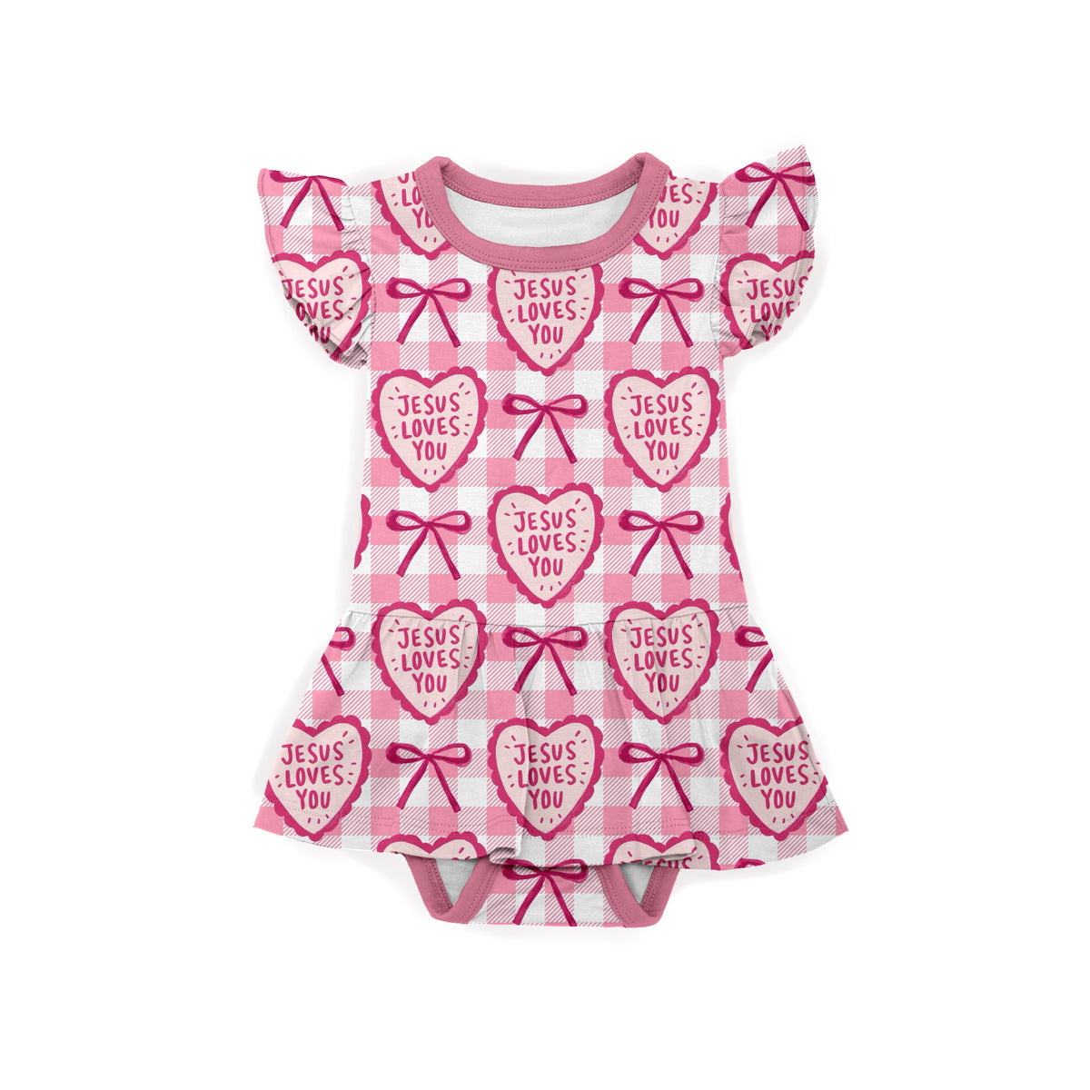 Jesus Loves You Twirl Dress (PRESALE)